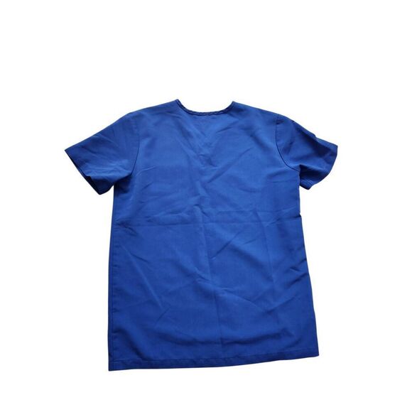 Figs Mens pocket scrub top size Small style# FM1500 Blue short sleeve - Picture 7 of 7